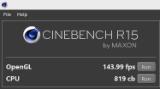 Cinebench - R15 screenshot