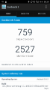 Geekbench3 - Multi Core screenshot