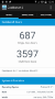 Geekbench3 - Single Core screenshot