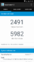 Geekbench3 - Single Core screenshot