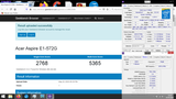 Geekbench3 - Multi Core screenshot