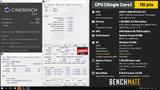 Cinebench - R23 Single Core with BenchMate screenshot