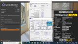 Cinebench - R23 Single Core with BenchMate screenshot