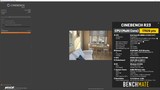 Cinebench - R23 Multi Core with BenchMate screenshot