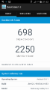 Geekbench3 - Multi Core screenshot