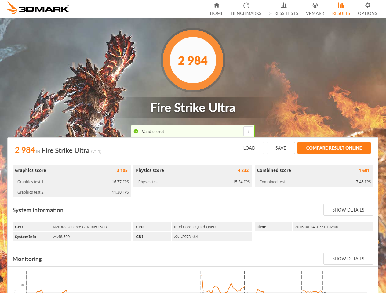 3dmark fire strike рейтинг видеокарт