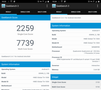 Geekbench3 - Multi Core screenshot