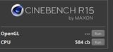 Cinebench - R15 screenshot