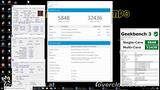 Geekbench3 - Multi Core with BenchMate screenshot