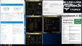 Geekbench3 - Multi Core screenshot