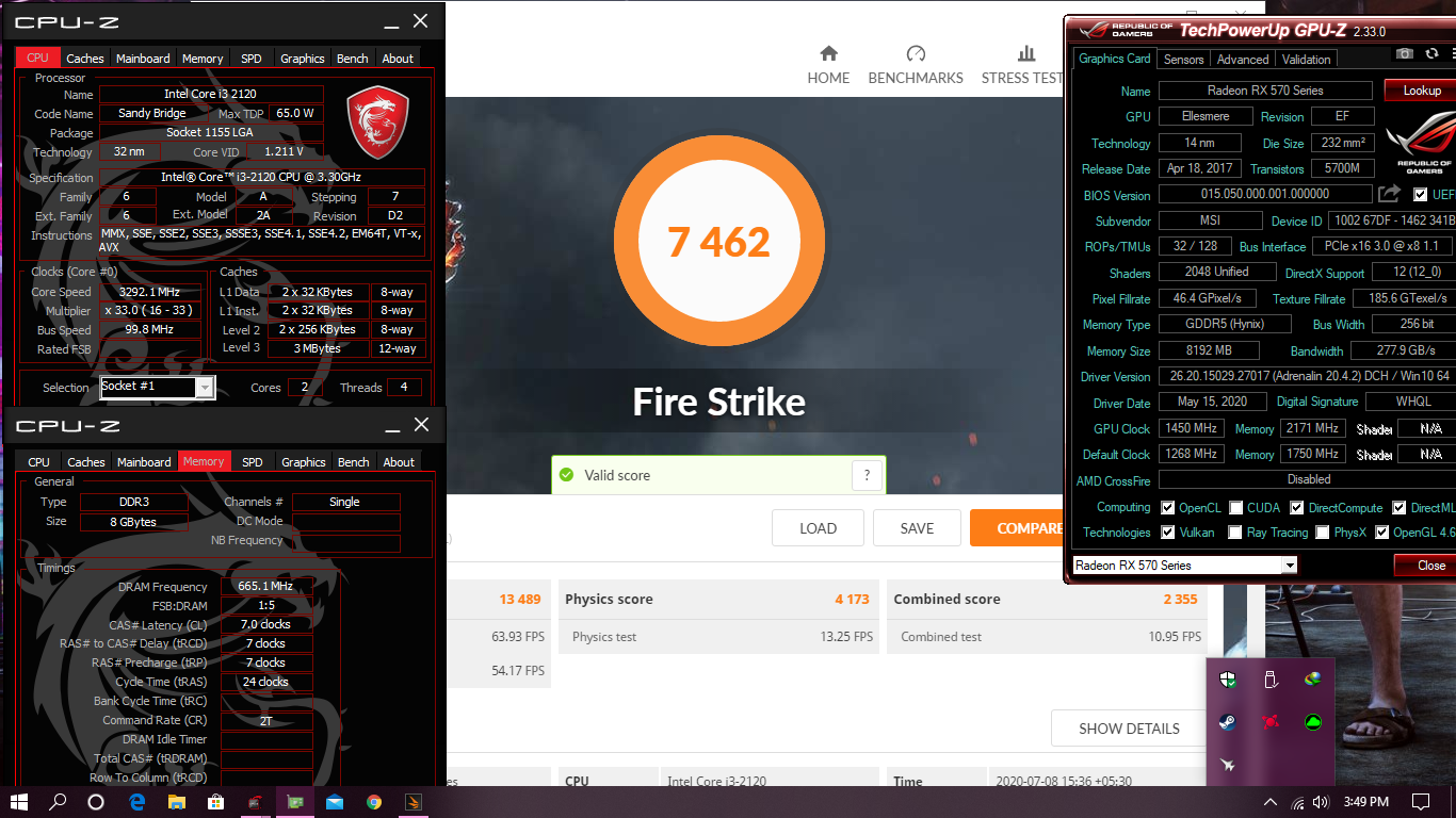 3dmark fire strike рейтинг видеокарт