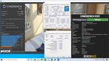 Cinebench - R23 Single Core with BenchMate screenshot