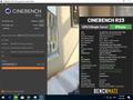 Cinebench - R23 Single Core with BenchMate screenshot