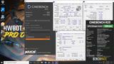 Cinebench - R23 Single Core with BenchMate screenshot