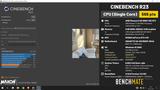 Cinebench - R23 Single Core with BenchMate screenshot