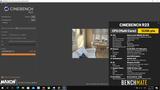 Cinebench - R23 Multi Core with BenchMate screenshot