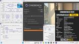 Cinebench - R23 Multi Core with BenchMate screenshot