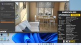 Cinebench - R23 Multi Core with BenchMate screenshot