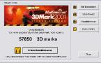 3DMark2001 SE screenshot